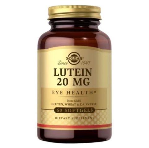 SOLGAR Lutein 20 mg 60 kapsułek