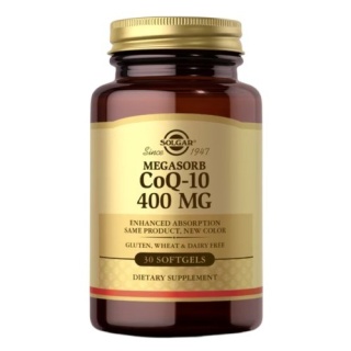 SOLGAR Megasorb CoQ-10 400 mg 60 kapsułek