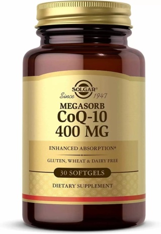 SOLGAR Megasorb CoQ-10 400 mg - Koenzym Q10 400 mg 30 kapsułek