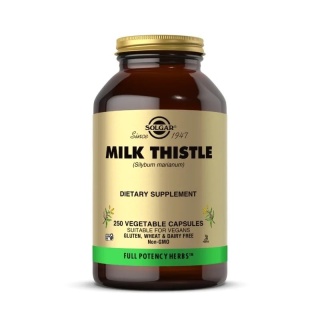 SOLGAR Milk Thistle - Ostropest Plamisty 250 kapsułek