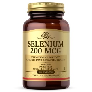 SOLGAR Selenium - Selen 200 mcg 100 tabletek
