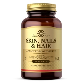 SOLGAR Skin, Hair, Nails Formula - Włosy, Skóra, Paznokcie 60 tabletek