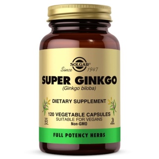 SOLGAR Super Ginkgo 120 kapsułek