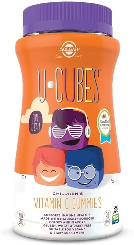 SOLGAR U-Cubes Children's Vitamin C - Witamina C dla dzieci 90 żelek