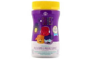 SOLGAR U-Cubes Multi-Vitamin & Minerals - Multiwitaminy i minerały dla dzieci 60 żelek