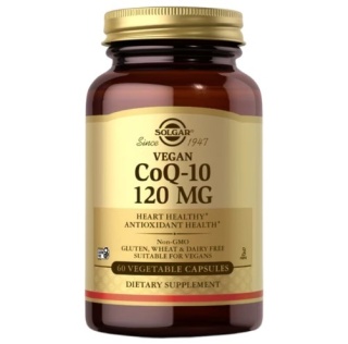 SOLGAR Vegetarian CoQ-10 120 mg 60 kapsułek