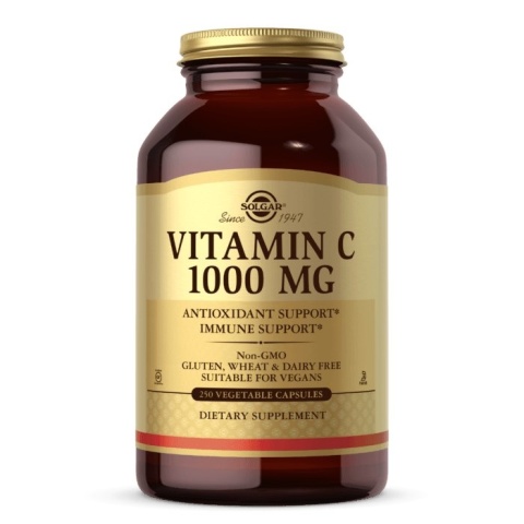 SOLGAR Witamina C 1000 mg 250 kapsułek