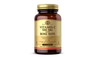 SOLGAR Witamina C 500 mg z Dziką Różą 100 tabletek
