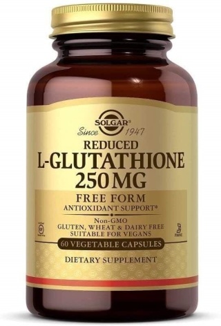 SOLGAR Zredukowany L-Glutation 250 mg 60 kapsułek
