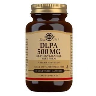 Solgar DLPA Fenyloalanina 500 mg 50 kapsułek