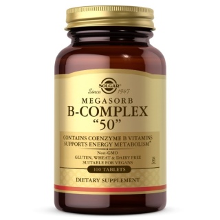 Solgar Megasorb B-Complex 50 100 tabletek